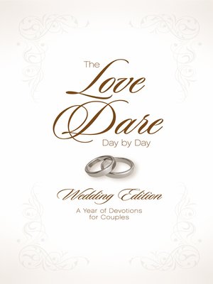 cover image of The Love Dare Day by Day, Wedding Edition